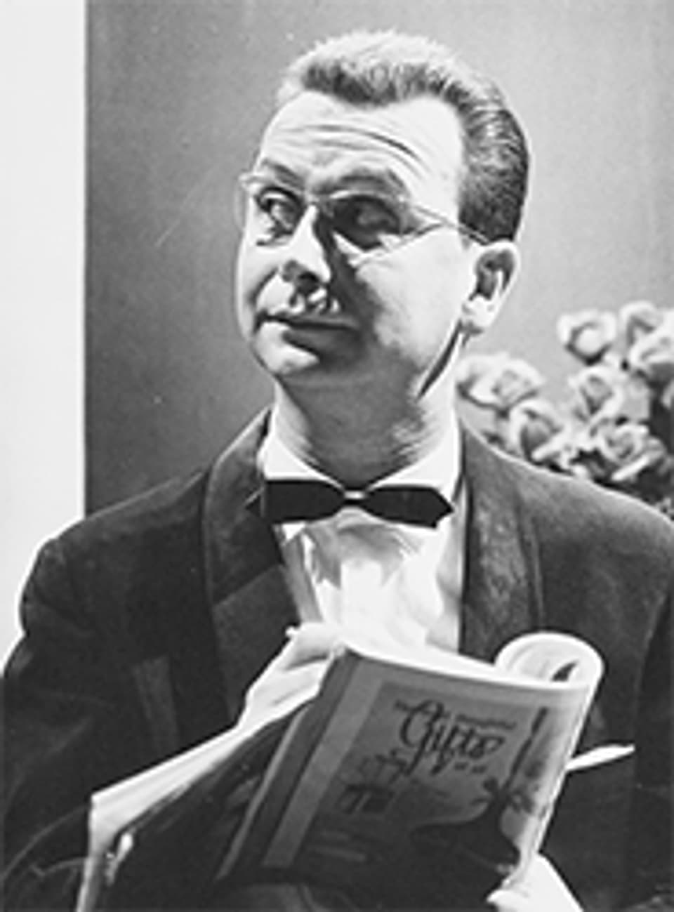 Walter Roderer 1965 als Mustergatte.