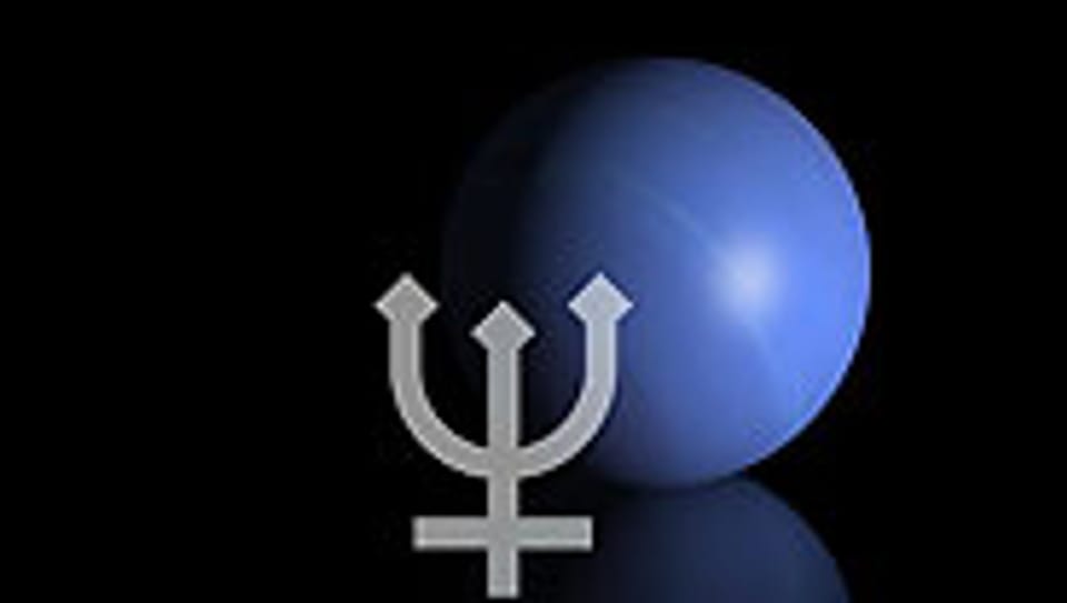 Astrologisches Zeichen für Neptun