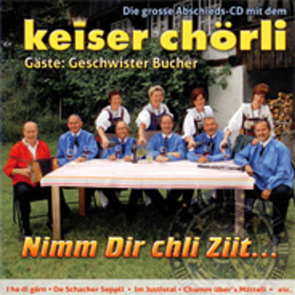 CD-Cover «Nimm dir Ziit».