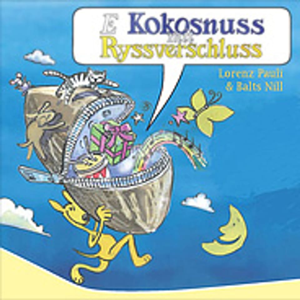 CD-Cover zu «E Kokosnuss mit Ryssverschluss».