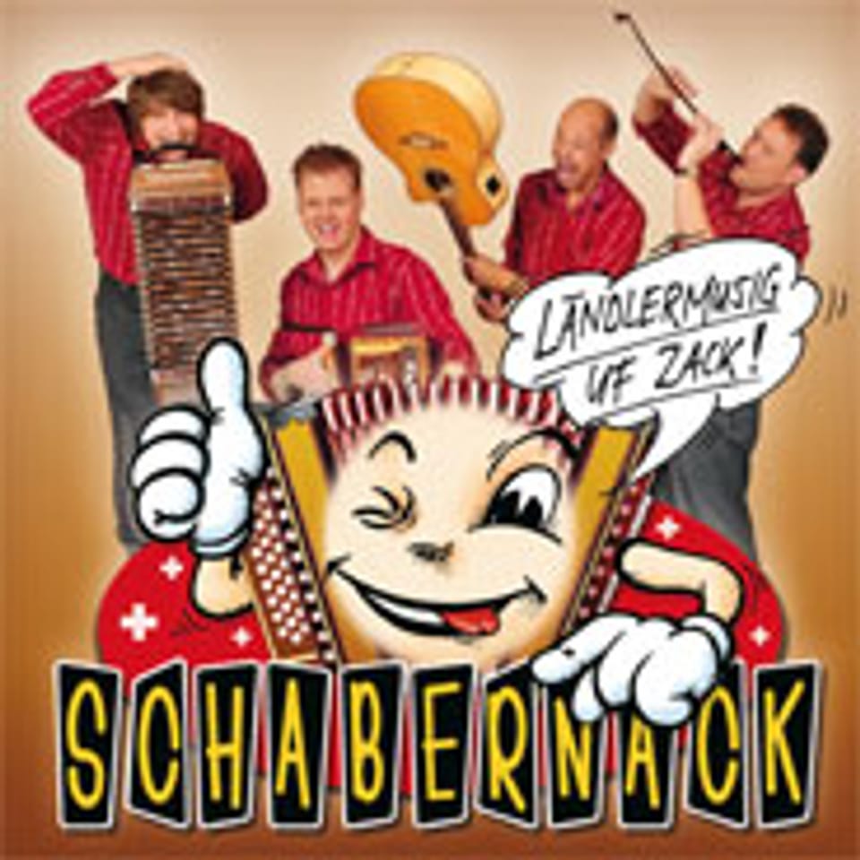 CD-Cover «Ländlermusig uf Zack!».