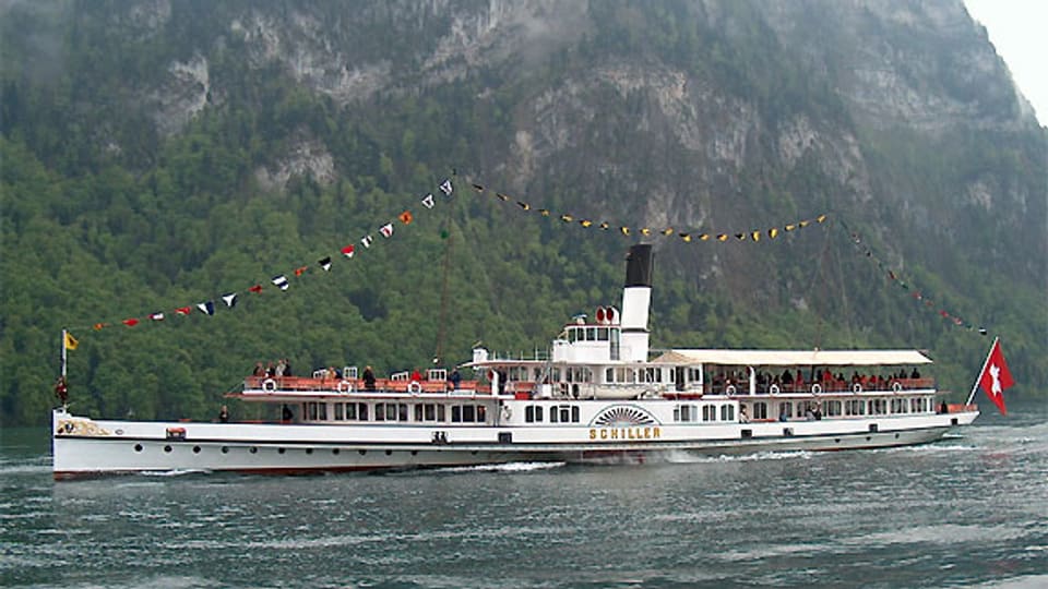 Das Dampfschiff «Schiller» 2004.