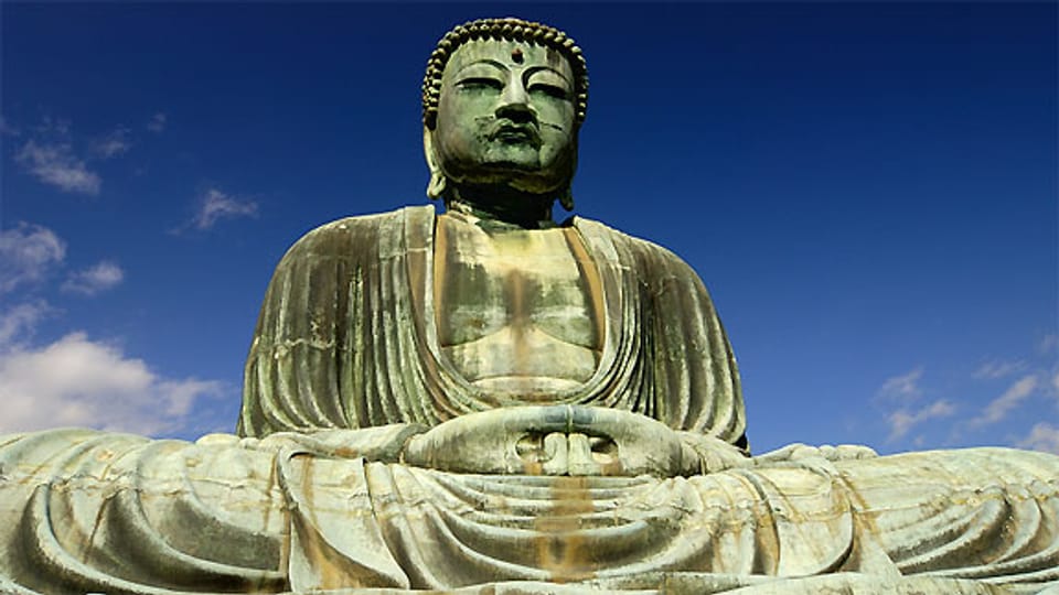 Daibutsu heisst übersetzt «Grosser Buddha». Diese gigantische Figur thront in der japanischen Stadt Kamakura.