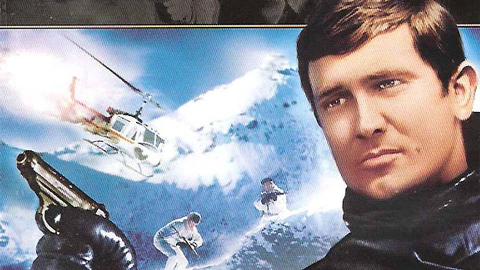 Ausschnitt aus dem Filmplakat zu «James Bond 007. Im Geheimdienst ihrer Majestät». Der Film kam 1969 weltweit in die Kinos.