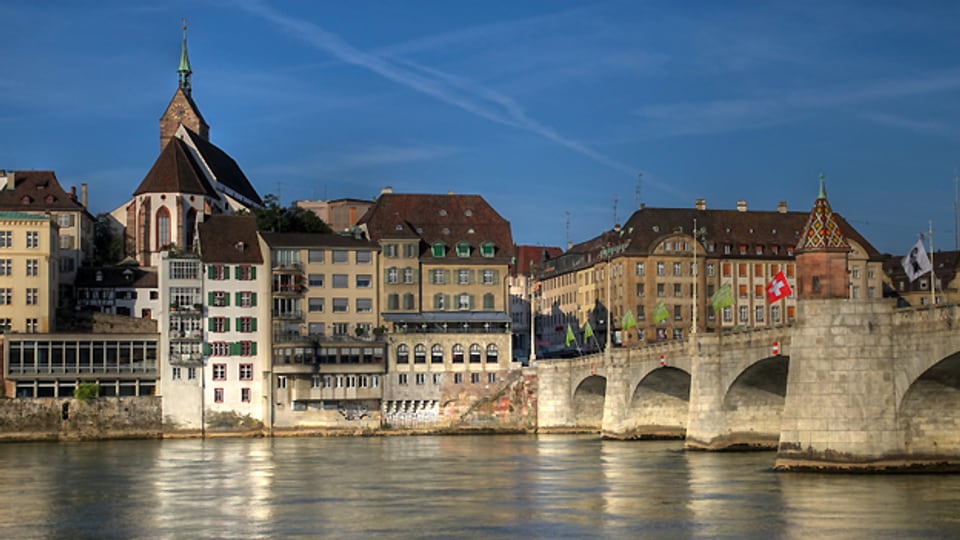 Der Rhein in Basel.