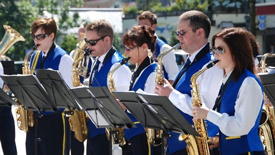 Saxophonregister des Musikvereins Harmonie Adliswil.