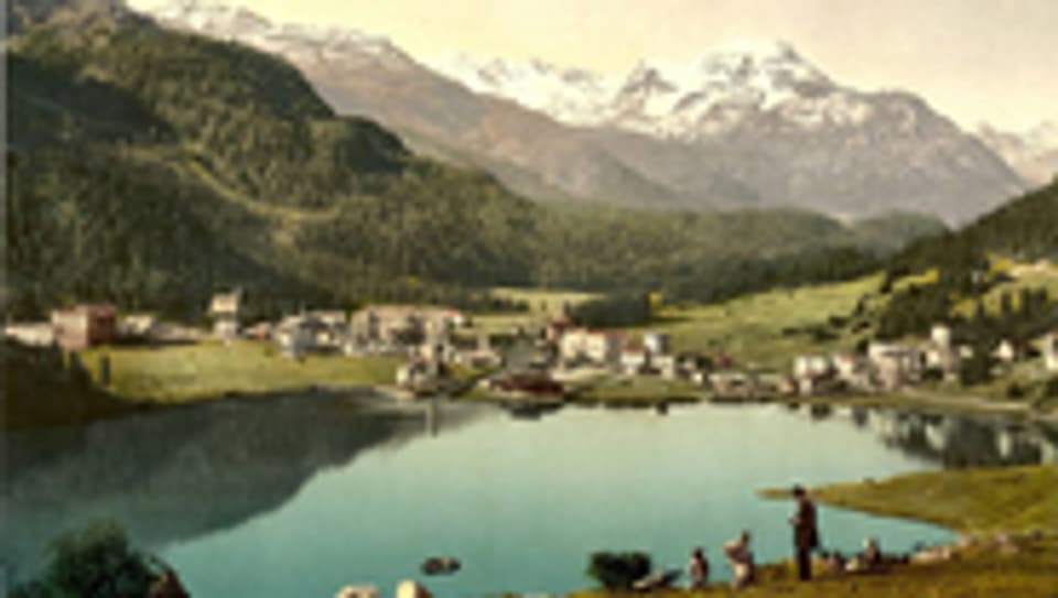 Sankt Moritz Bad um 1900