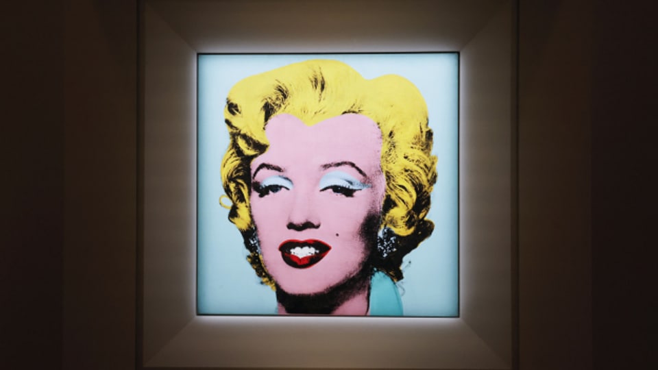 Dieses Monroe-Portrait von Andy Warhol wurde für über 190 Millionen Dollar versteigert.