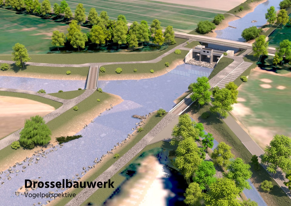 Hochwasser-Projekt Rheintaler Binnenkanal liegt auf dem Tisch