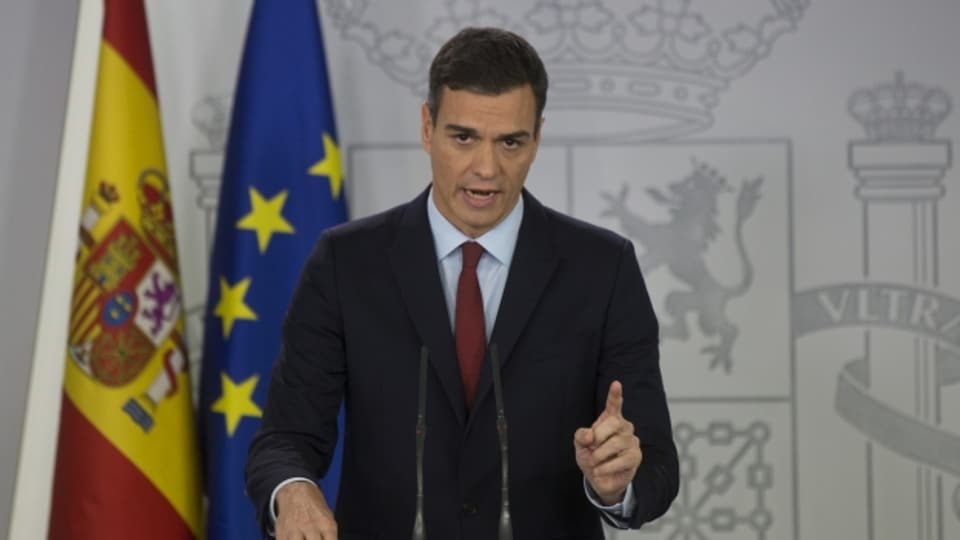 Der Spanische Ministerpräsident Pedro Sanchez steht innenpolitisch unter Druck.