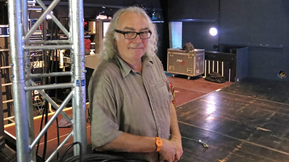 Mark Waldispühl ist Stagemanager am Luzerner Blue Balls.