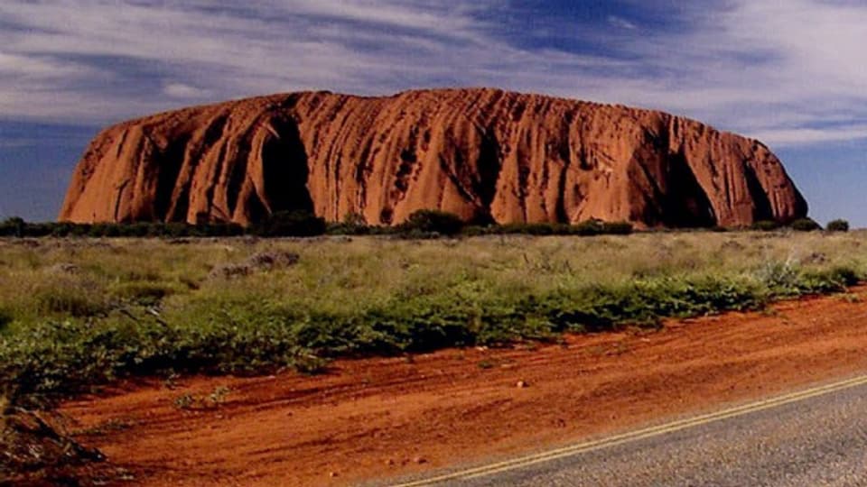 Eines der bekanntesten Wahrzeichen Australiens: der «Ayers Rock»