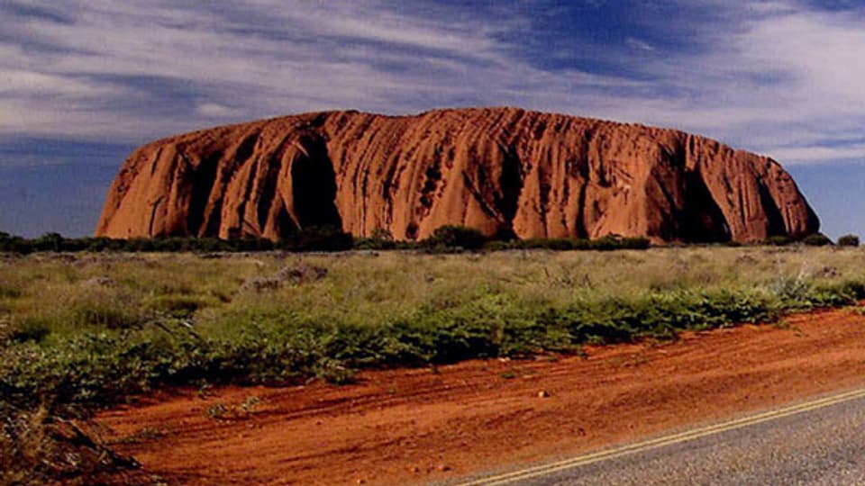 Der Ayers Rock, der wohl bekannteste Hügel Australiens