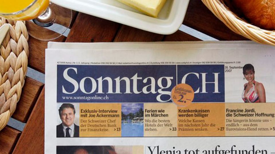 «Schweiz am Sonntag» heisst die neue Zeitung