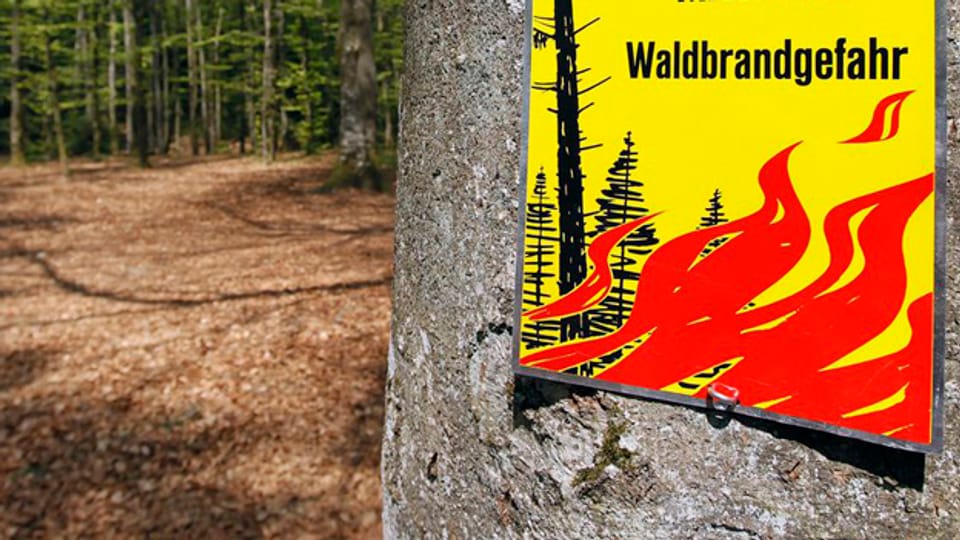 Vorsicht beim Feuern im Freien in den Kantonen Aargau und Solothurn.