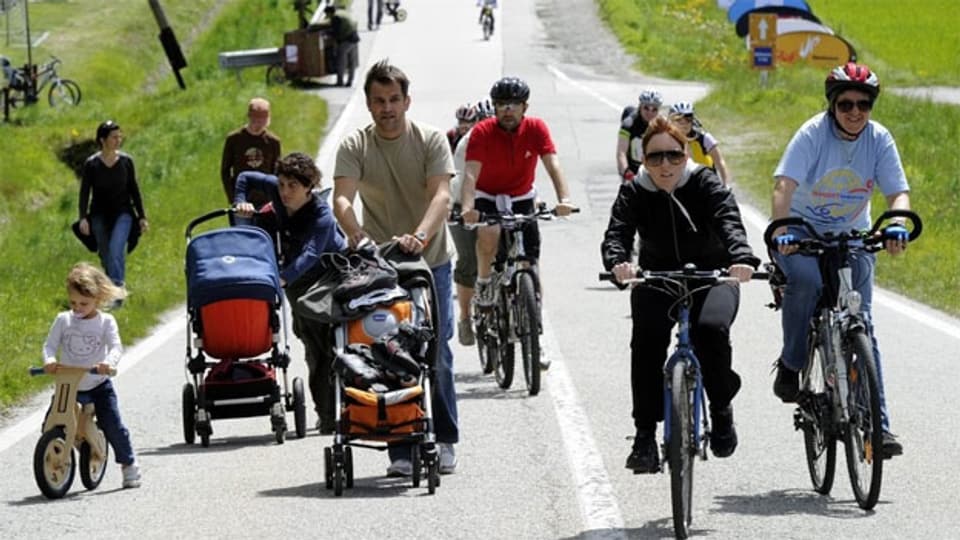 Radfahrer, Fussgänger und Inlineskater werden am Sonntag in der Region Brugg das Strassenbild dominieren.