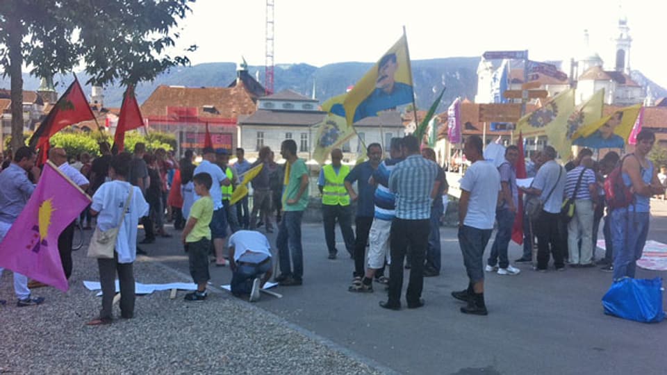 Demonstration in Solothurn für Asylbewerber: kein Grossaufmarsch.