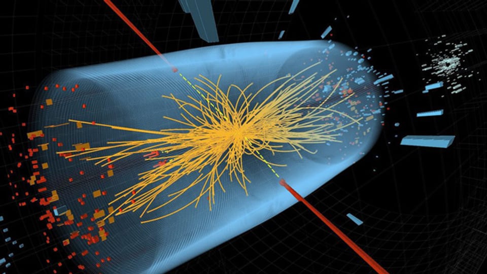 Ein Higgs Teilchen in einer Darstellung des CERN.