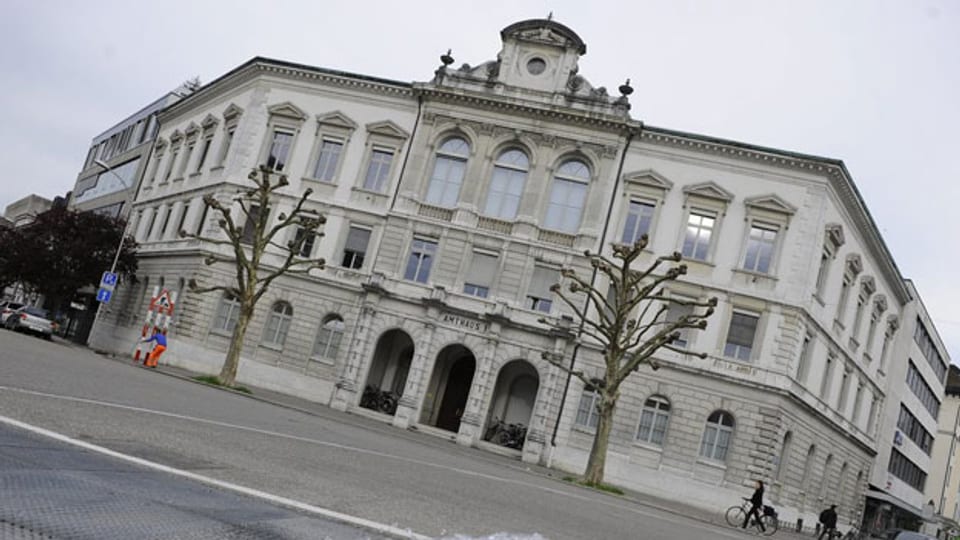  Sitz des Obergerichts in Solothurn.  Drei Angeklagte müssen sich vor dem Obergericht verantworten.