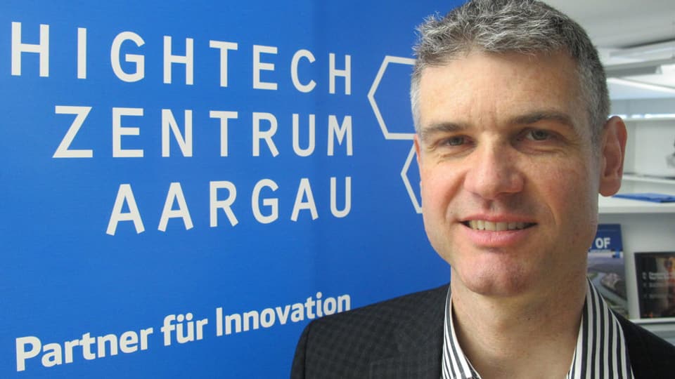 «Wir sind auf Kurs», sagt Martin Bopp, Geschäftsführer des Hightech Zentrums Aargau.