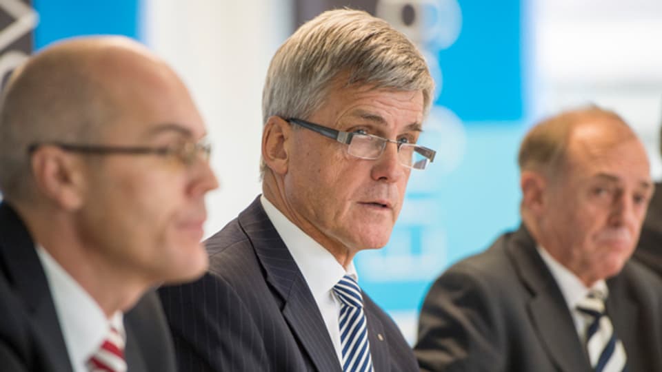 AKB-Direktionspräsident Rudolf Dellenbach präsentiert erfreuliche Zahlen.