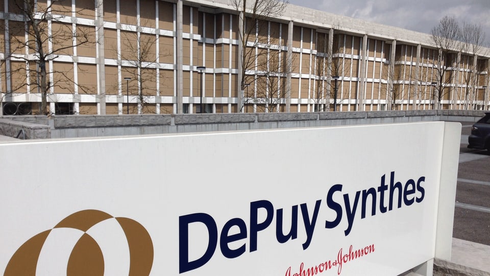 Auch die Medizinaltechnik-Branche erholte sich im letzten Jahr, dazu gehören Konzerne wie die Depuy Synthes in Zuchwil.