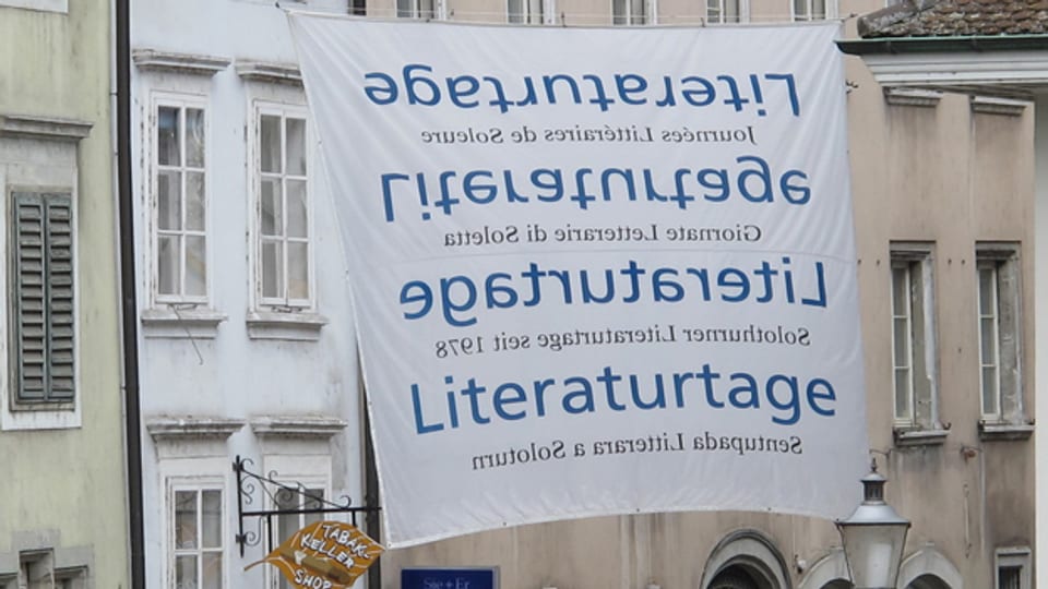 Transparent der 36. Solothurner Literaturtage