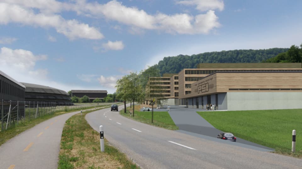 So soll das neue Forschungs- und Industriequartier in Villigen dereinst aussehen.