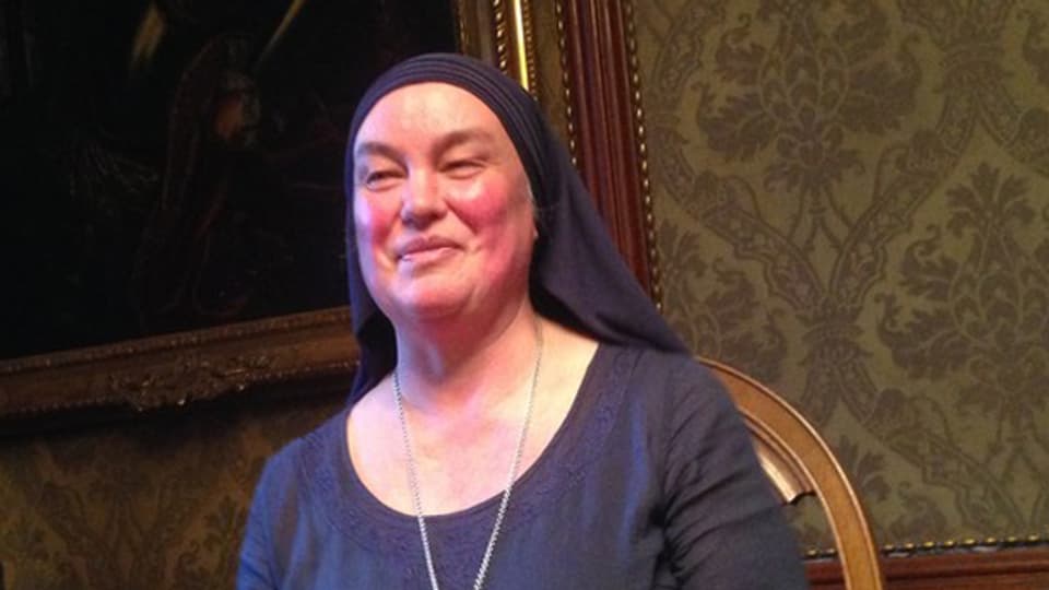 Schwester Benedikta möchte ihre Gebete in der Kappelle nicht nur sprechen sondern auch singen.
