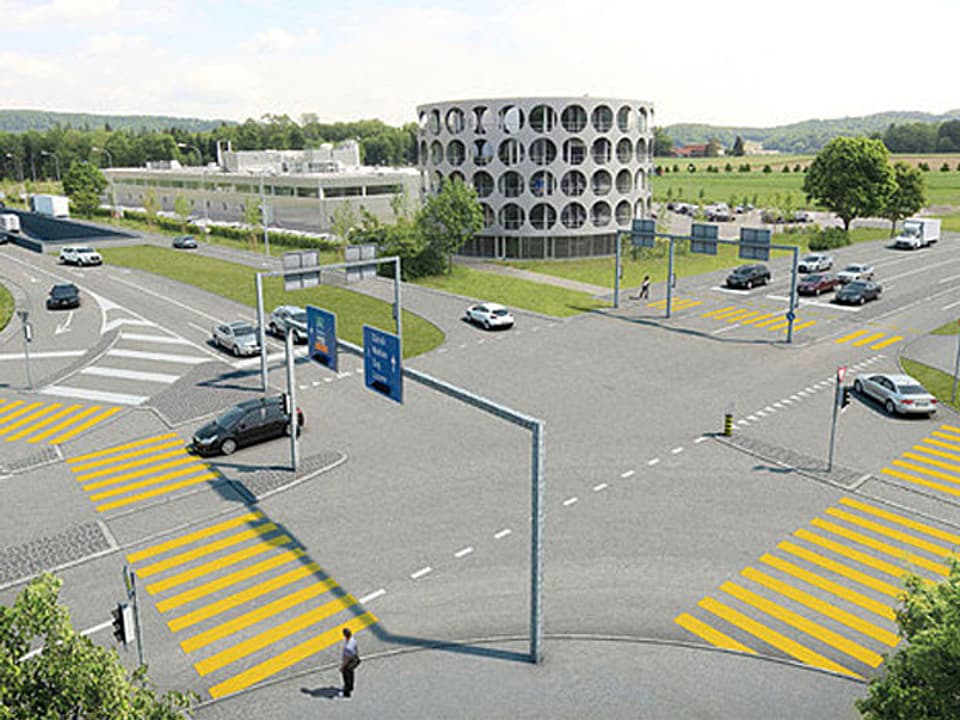 Das 75-Millionen-Franken-Projekt soll den Verkehr bei Lenzburg entflechten. Es gab wenige Einsprachen dagegen.