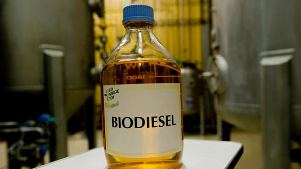 Das Biodiesel-Projekt Bad Zurzach gilt als Kompensationsprojekt (im Bild: Biodiesel der Firma «Eco Energie» in Etoy).