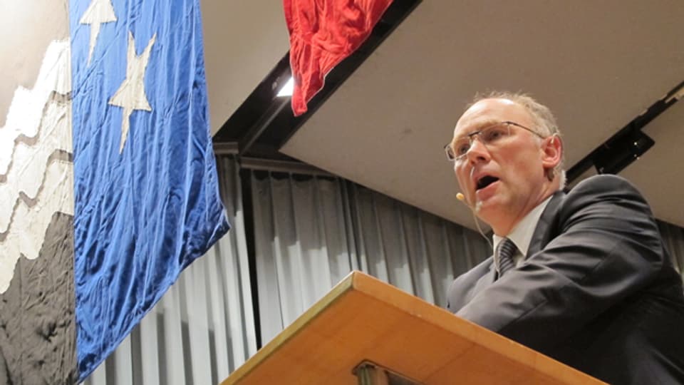  Nationalrat Hansjörg Knecht soll für die Aargauer SVP einen Sitz im Ständerat holen.