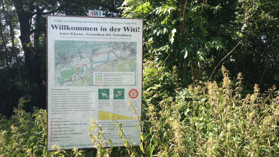  Der Verein «Für üsi Witi» kümmert sich um die Umsetzung der Witi-Schutzzone zwischen Solothurn und Grenchen.