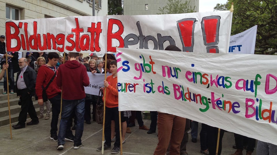 Aargauer Spardebatte: Lehrer wehrten sich im Mai