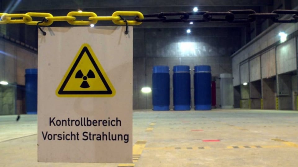 Wo sollen Atomabfälle in der Schweiz dereinst gelagert werden? Blick in ein Zwischenlager im deutschen Gorleben.