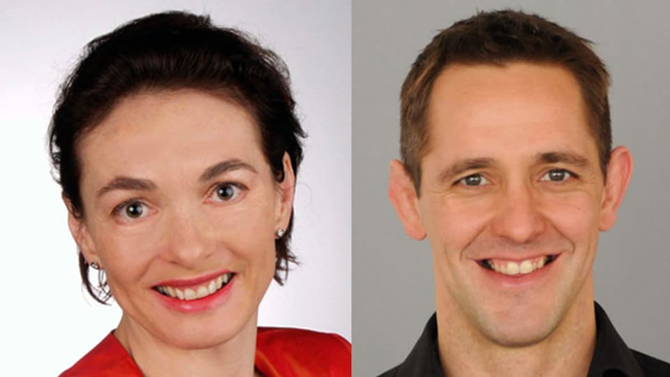 Marianne Binder-Keller (57) und Ralf Bucher (37) sollen für die CVP Aargau Stimmen holen.