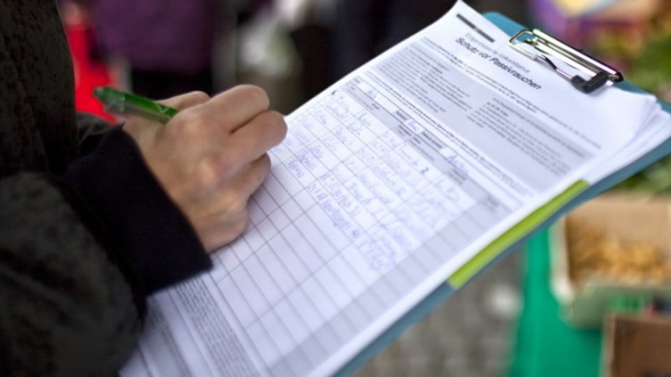 Im Aargau sollen weiterhin 3000 Unterschriften für eine Volksinitiative ausreichen. K