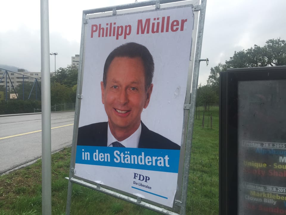 Wahlplakat Philipp Mueller