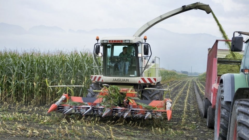 Für die Bewirtschaftung der immer grösseren Bauernbetriebe im Aargau sind auch immer mehr und grössere Maschinen nötig.