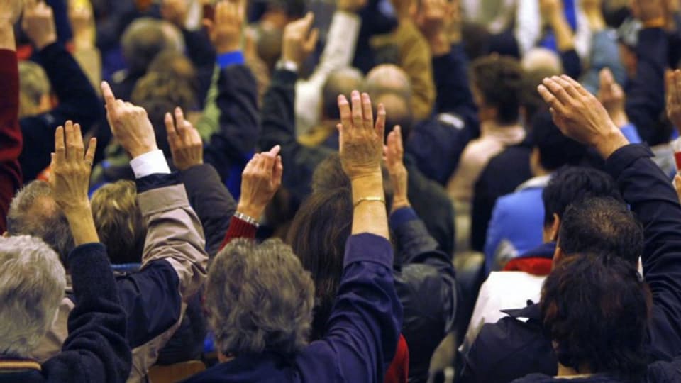 In vielen Aargauer Gemeinden entscheidet noch immer die Gemeindeversammlung über die Einbürgerung.