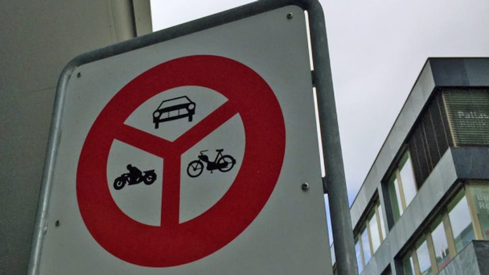  Autos sind verboten in der neuen Überbauung in Baden. Wer trotzdem ein Auto immatrikuliert, riskiert die Kündigung.