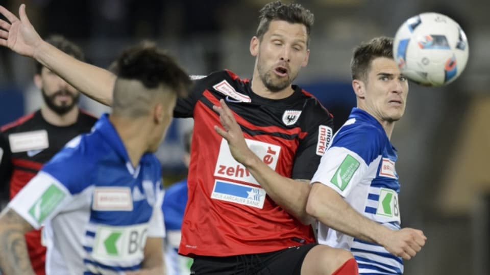 Der FC Aarau spielt unentschieden gegen den FC Lausanne.