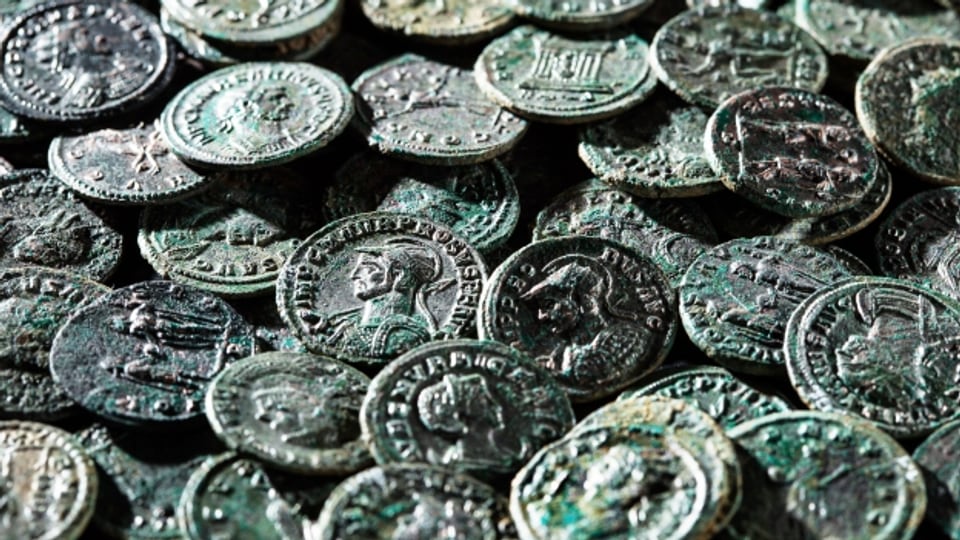 Münzen galten schon im Mittelalter als Zahlungsmittel.