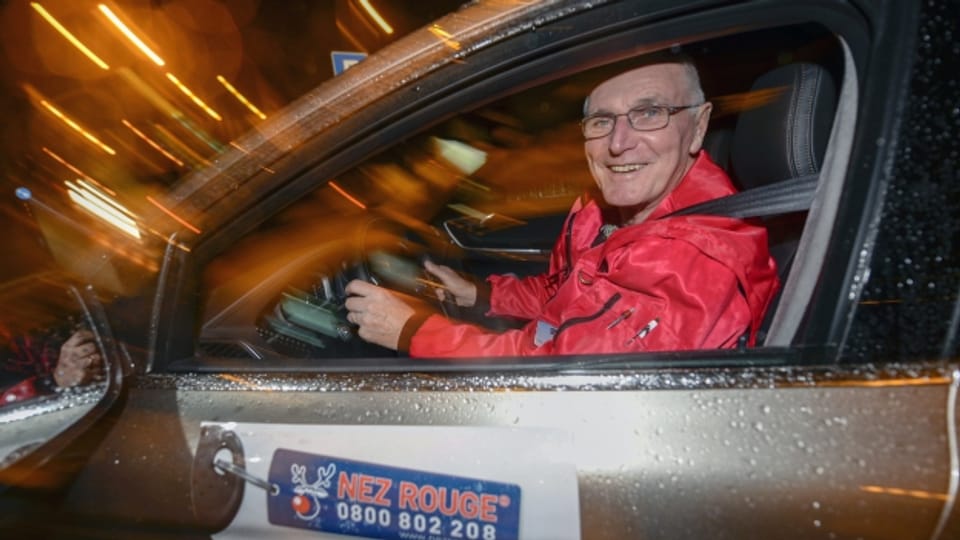 Ohne ihn geht es nicht: Freiwilliger Fahrer bei Nez Rouge