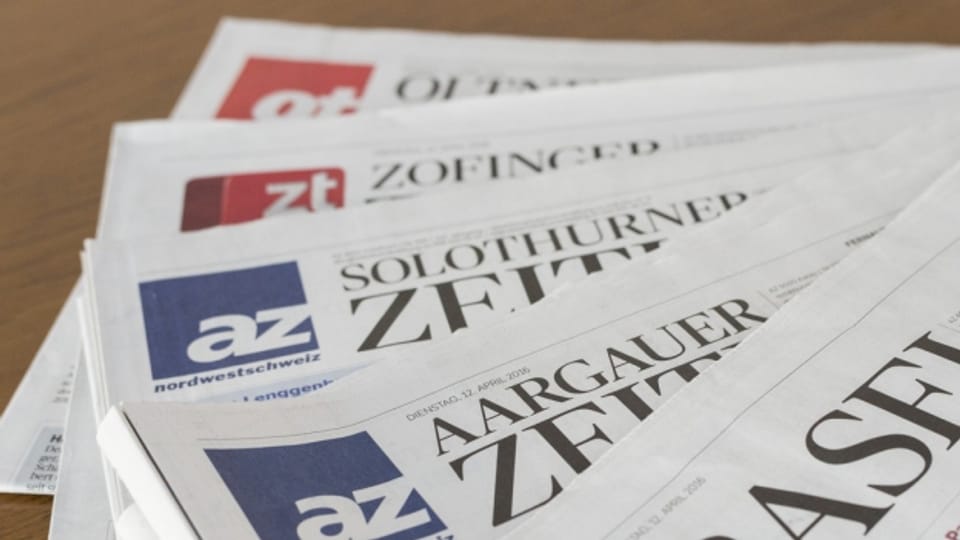 Die AZ Medien produzieren Zeitungen, betreiben Radio- und Fernsehstationen und drucken Bücher im AT Verlag.