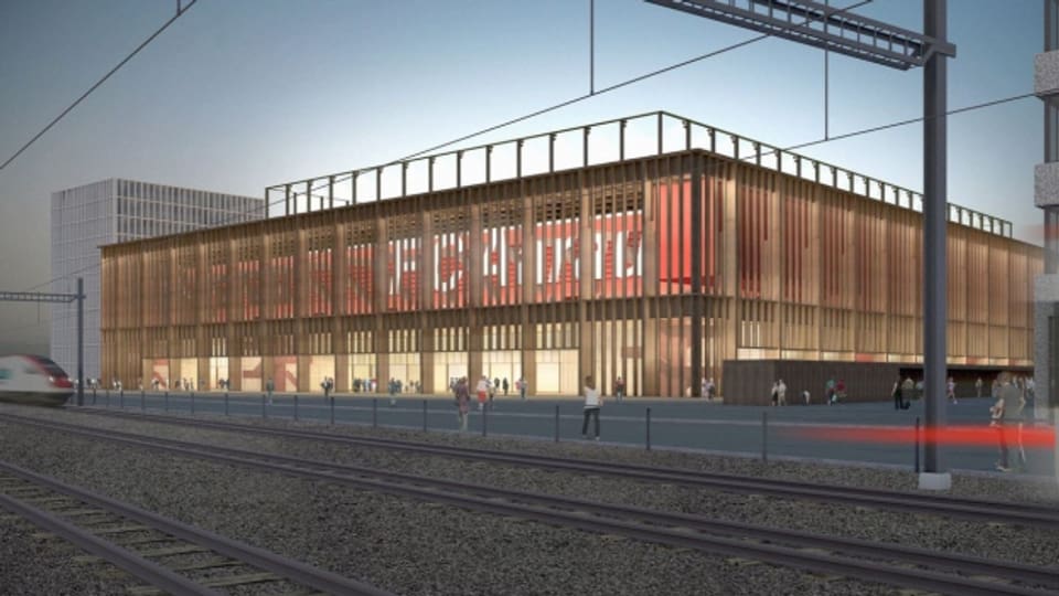 So wird es wohl kaum aussehen: Das Aarauer Stadionprojekt wird komplett überarbeitet.