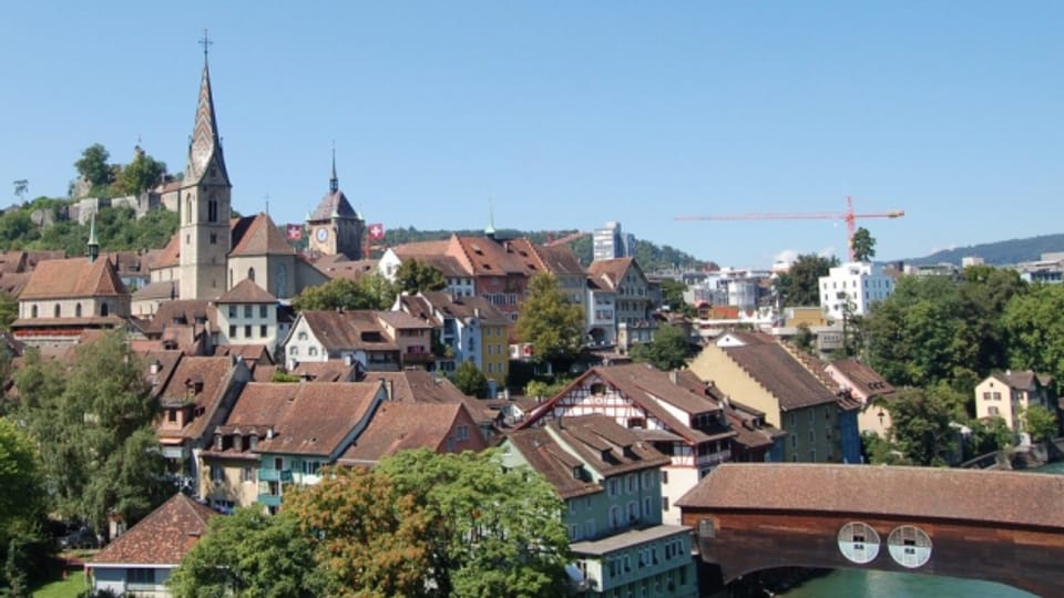 In der Stadt Baden könnten schon bald Hochhäuser entstehen.