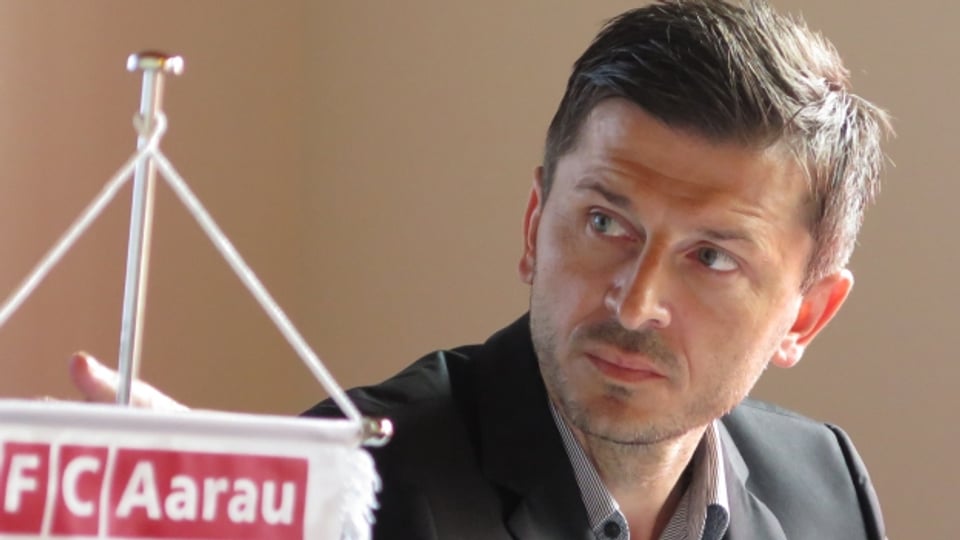 Der 39-jährige Marinko Jurendic wird neuer Cheftrainer beim FC Aarau. Bisher war er Trainer beim SC Kriens.