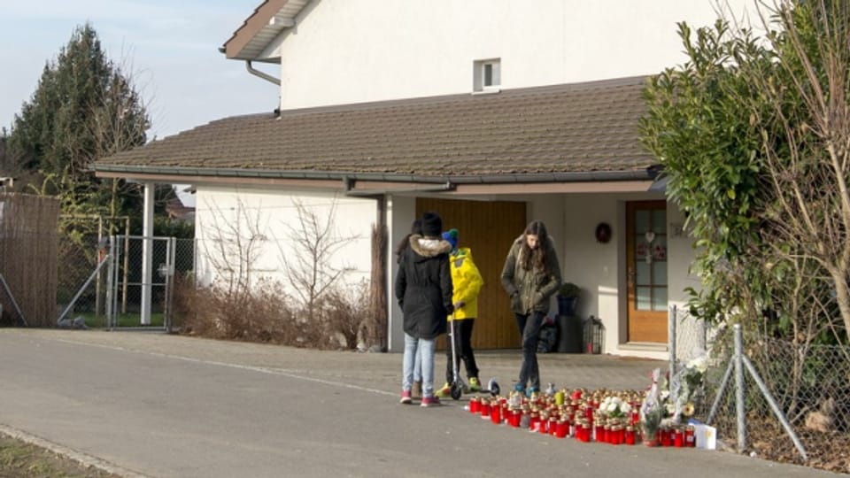 Der Tatort in einem ruhigen Wohnquartier in Rupperswil. Der Fall bewegte das ganze Land.