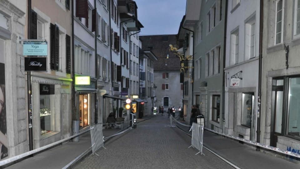 Der Unfall ereignete sich am Freitagabend in der Solothurner Altstadt.